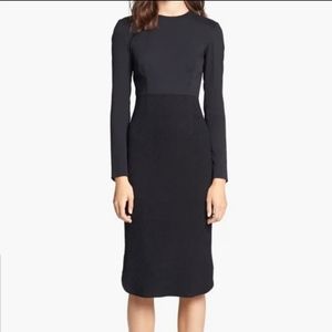 Theyskens' Theory Deige Fyoda Long Sleeve Dress